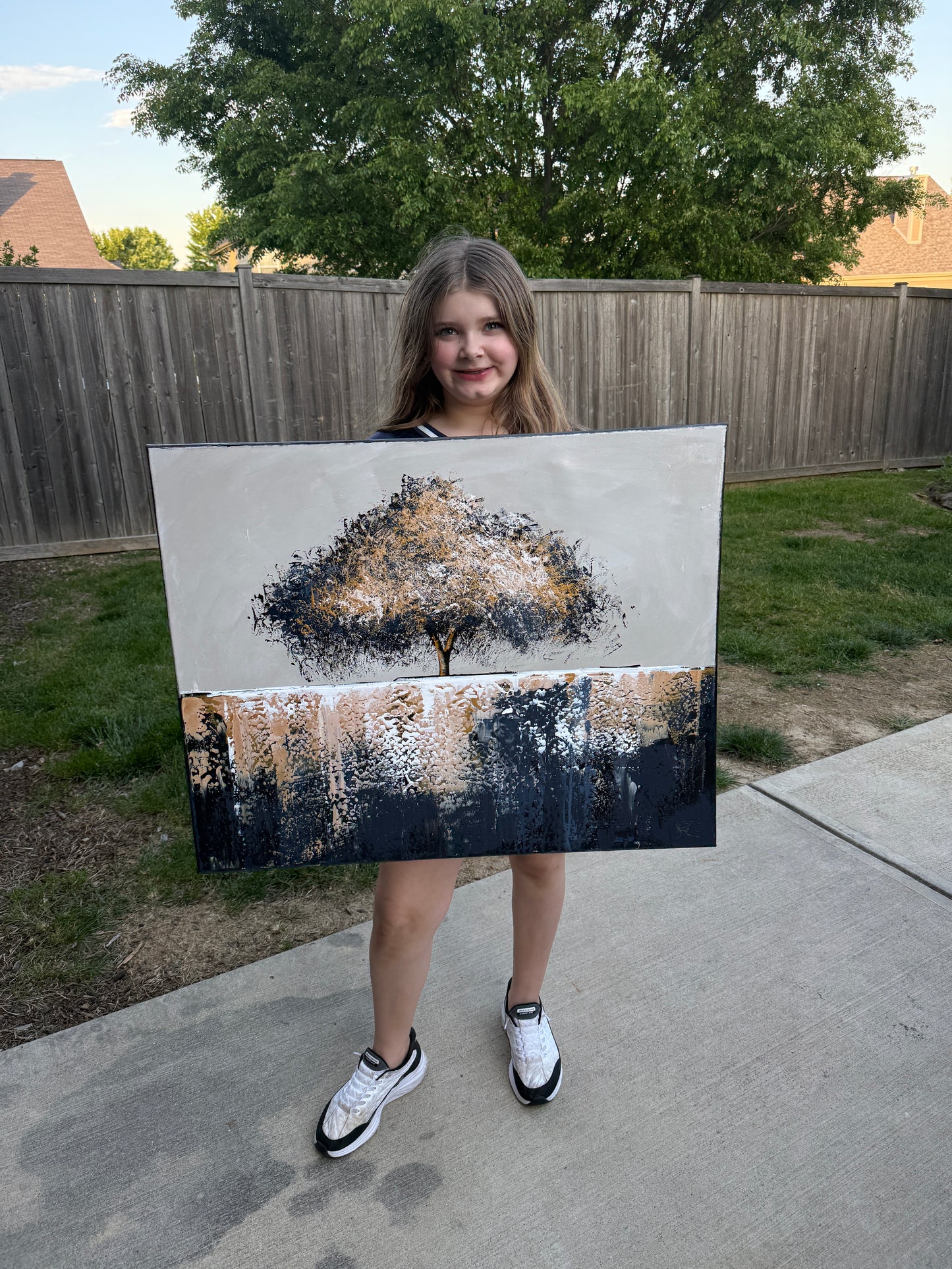 (Practice) Sam Glenn Grow Through What You Go Through (24x30 Inches)