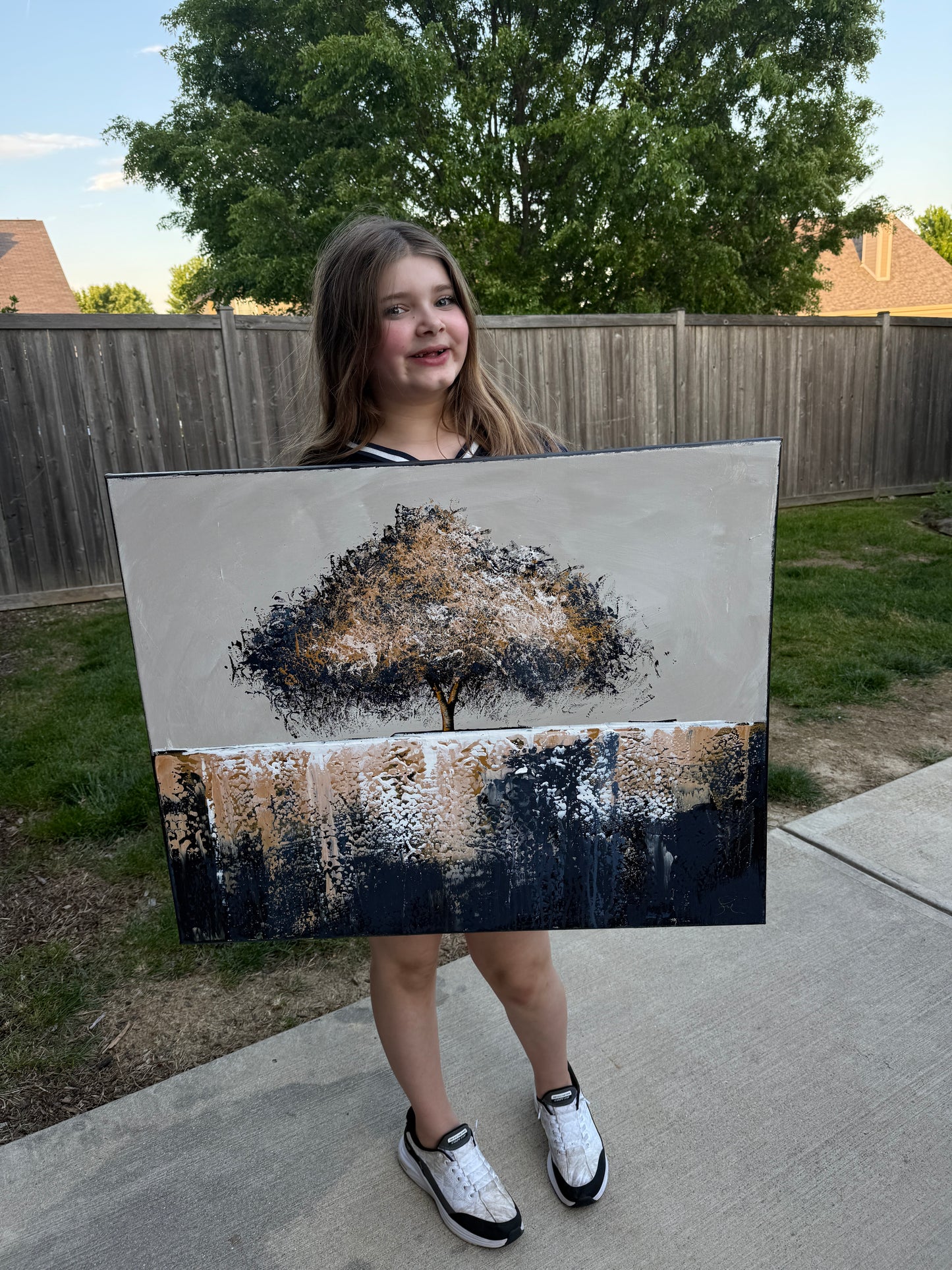(Practice) Sam Glenn Grow Through What You Go Through (24x30 Inches)