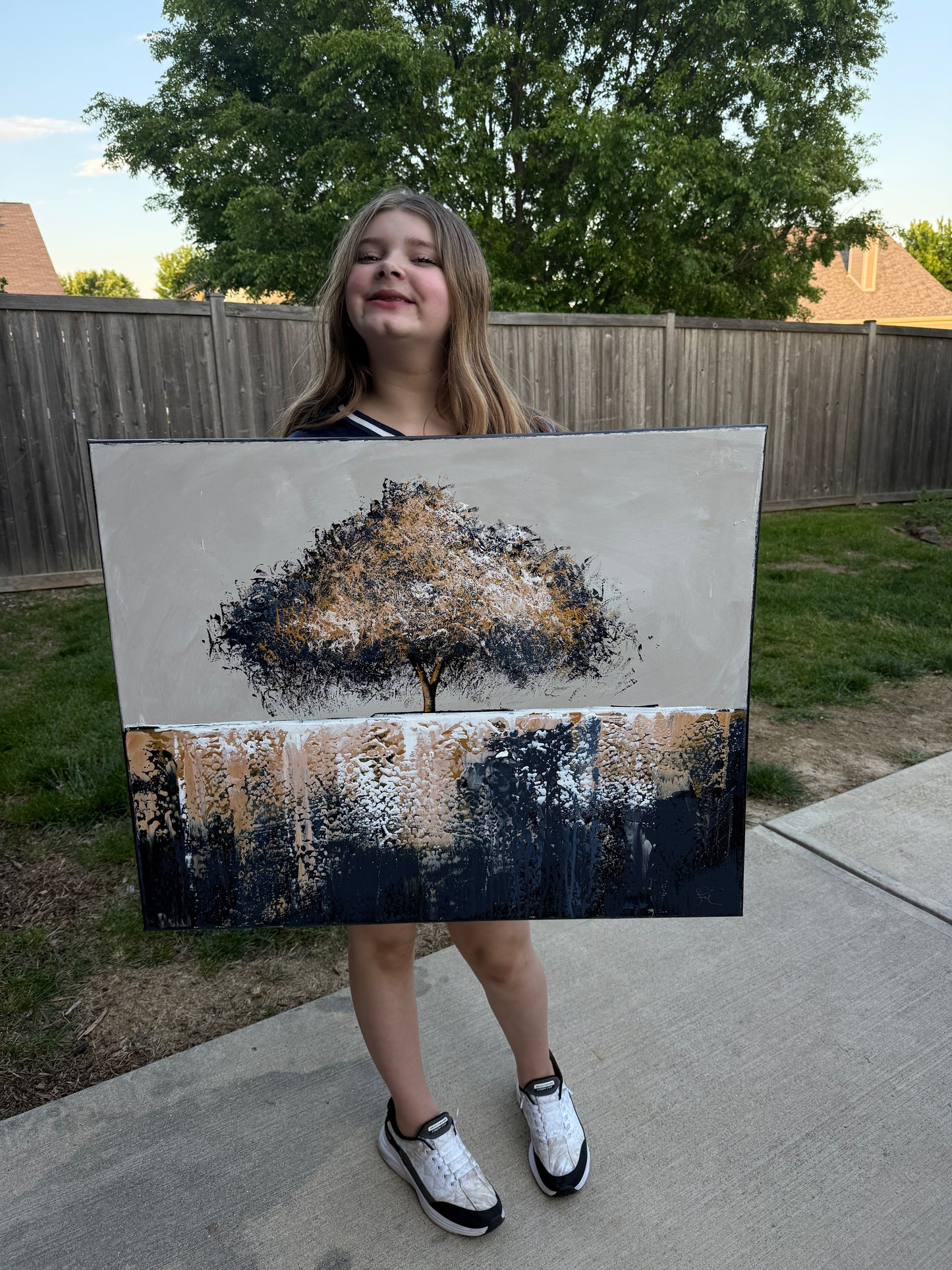 (Practice) Sam Glenn Grow Through What You Go Through (24x30 Inches)