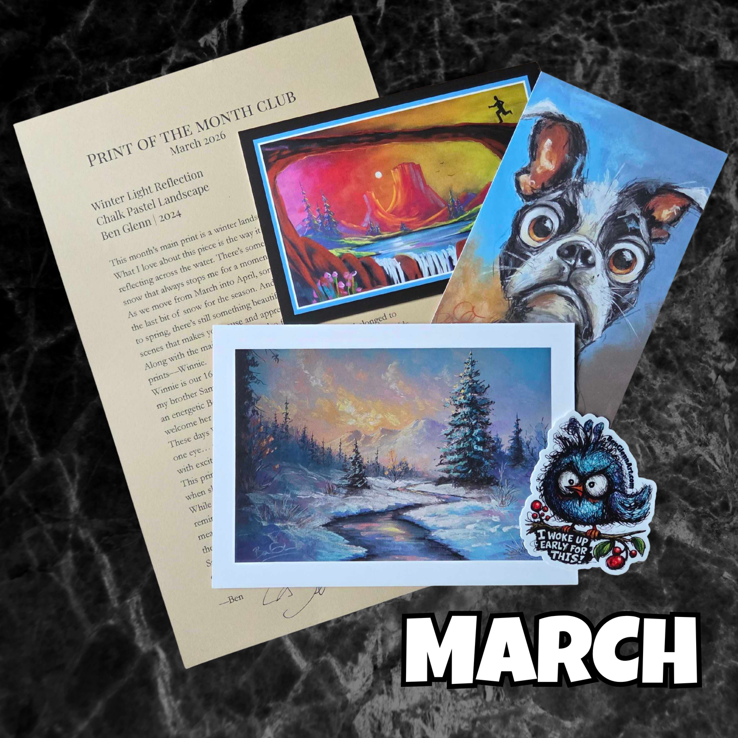 PRINT OF THE MONTH PROJECT
